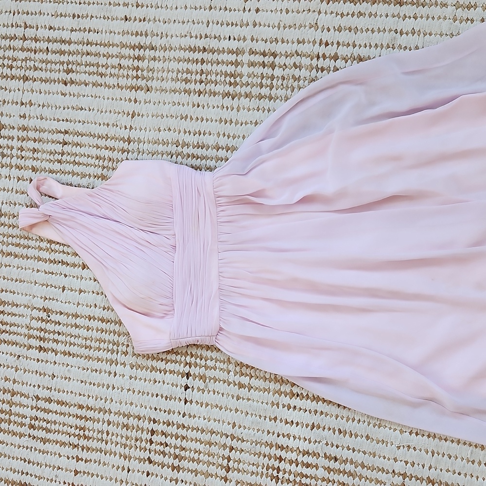 Donna Morgan light orchid pink bridesmaid dress size 0